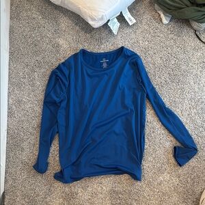 Amazon Blue Long Sleeve Tee